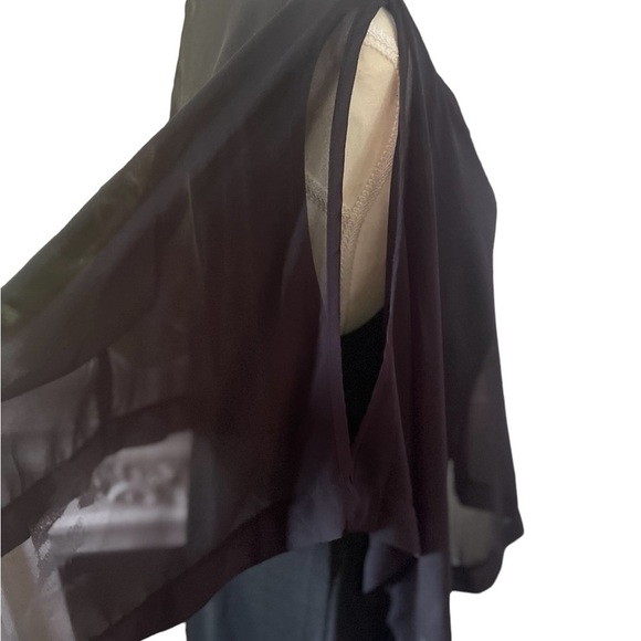 Unbranded Black Pantsuit with sheer overlay, size XL - Picture 4 of 8